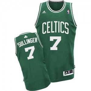 Boston Celtics Jared Sullinger #7 Road Swingman Maillot d'équipe de NBA - Vert (No Blanc) pour Homme