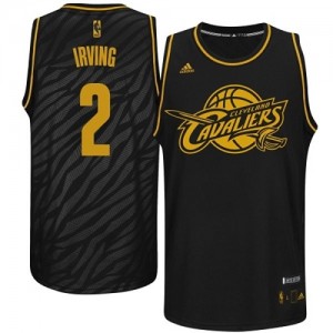 Maillot NBA Noir Kyrie Irving #2 Cleveland Cavaliers Precious Metals Fashion Authentic Homme Adidas