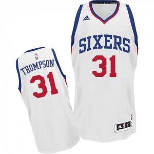 Philadelphia 76ers Hollis Thompson #31 Home Swingman Maillot d'équipe de NBA - Blanc pour Homme