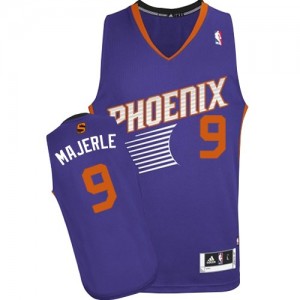 Maillot NBA Authentic Dan Majerle #9 Phoenix Suns Road Violet - Homme