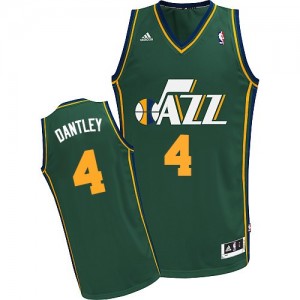 Maillot NBA Swingman Adrian Dantley #4 Utah Jazz Alternate Vert - Homme