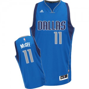 Maillot NBA Swingman JaVale McGee #11 Dallas Mavericks Road Bleu royal - Homme