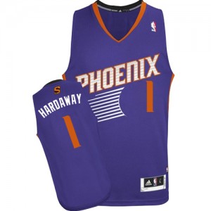 Phoenix Suns #1 Adidas Road Violet Authentic Maillot d'équipe de NBA préférentiel - Penny Hardaway pour Homme