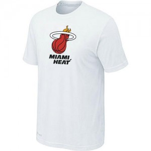 Tee-Shirt Blanc Big & Tall Miami Heat - Homme