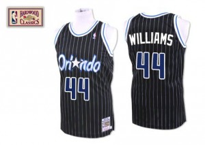 Maillot Mitchell and Ness Noir Throwback Authentic Orlando Magic - Jason Williams #44 - Homme