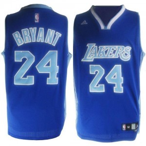 Los Angeles Lakers Kobe Bryant #24 Swingman Maillot d'équipe de NBA - Bleu pour Homme