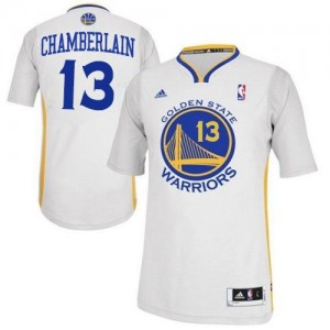 Golden State Warriors Wilt Chamberlain #13 Alternate Swingman Maillot d'équipe de NBA - Blanc pour Homme