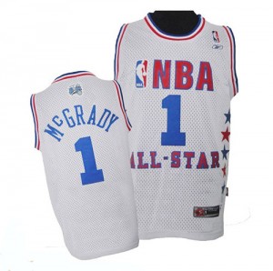 Maillot Authentic Orlando Magic NBA 2003 All Star Blanc - #1 Tracy Mcgrady - Homme