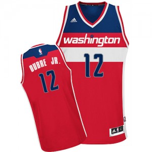 Maillot NBA Rouge Kelly Oubre Jr. #12 Washington Wizards Road Swingman Homme Adidas