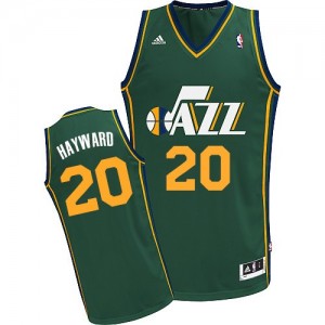 Utah Jazz #20 Adidas Alternate Vert Swingman Maillot d'équipe de NBA achats en ligne - Gordon Hayward pour Homme