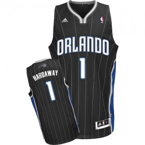 Orlando Magic #1 Adidas Alternate Noir Swingman Maillot d'équipe de NBA Expédition rapide - Penny Hardaway pour Homme