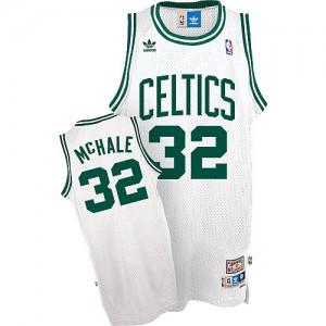 Maillot NBA Swingman Kevin Mchale #32 Boston Celtics Throwback Blanc - Homme