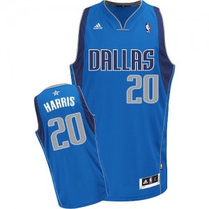 Maillot Swingman Dallas Mavericks NBA Road Bleu royal - #20 Devin Harris - Homme