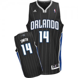 Maillot NBA Orlando Magic #14 Jason Smith Noir Adidas Swingman Alternate - Homme