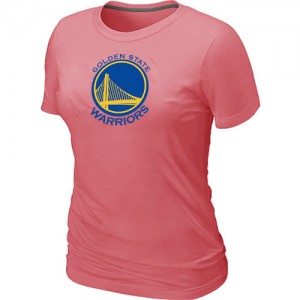 Golden State Warriors Big & Tall Tee-Shirt d'équipe de NBA - Rose pour Femme