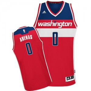 Maillot NBA Swingman Gilbert Arenas #0 Washington Wizards Road Rouge - Homme