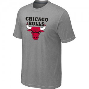 Tee-Shirt Gris clair Big & Tall Chicago Bulls - Homme