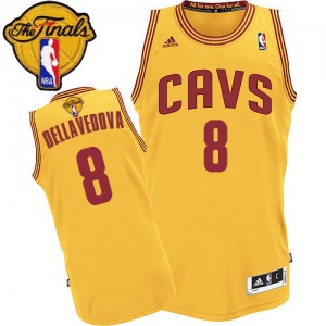 Maillot Swingman Cleveland Cavaliers NBA Alternate 2015 The Finals Patch Or - #8 Matthew Dellavedova - Homme