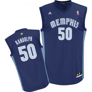 Memphis Grizzlies #50 Adidas Road Bleu marin Swingman Maillot d'équipe de NBA Expédition rapide - Zach Randolph pour Enfants