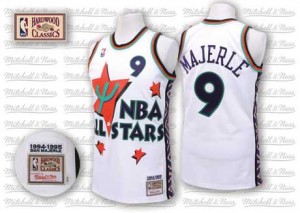 Maillot NBA Authentic Dan Majerle #9 Phoenix Suns Throwback 1995 All Star Blanc - Homme