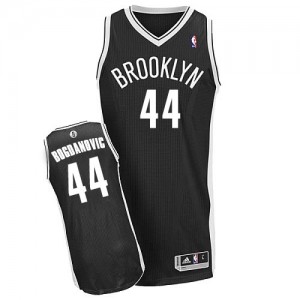 Maillot Authentic Brooklyn Nets NBA Road Noir - #44 Bojan Bogdanovic - Homme