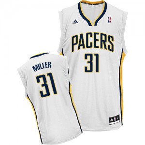 Maillot NBA Swingman Reggie Miller #31 Indiana Pacers Home Blanc - Homme