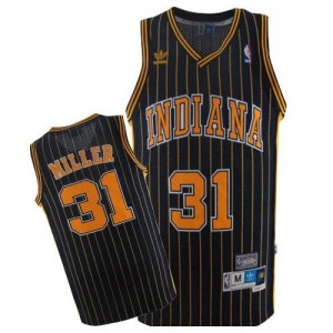 Maillot Mitchell and Ness Bleu marin Throwback Swingman Indiana Pacers - Reggie Miller #31 - Homme