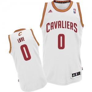 Maillot Swingman Cleveland Cavaliers NBA Home Blanc - #0 Kevin Love - Homme
