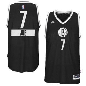 Maillot NBA Authentic Joe Johnson #7 Brooklyn Nets 2014-15 Christmas Day Noir - Homme