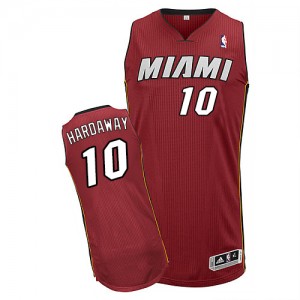 Maillot NBA Authentic Tim Hardaway #10 Miami Heat Alternate Rouge - Homme