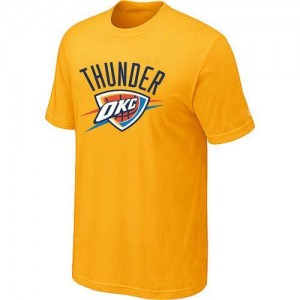 Tee-Shirt NBA Oklahoma City Thunder Big & Tall Jaune - Homme