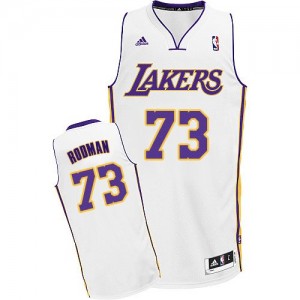 Maillot Swingman Los Angeles Lakers NBA Alternate Blanc - #73 Dennis Rodman - Homme