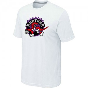 T-shirt principal de logo Toronto Raptors NBA Big & Tall Blanc - Homme