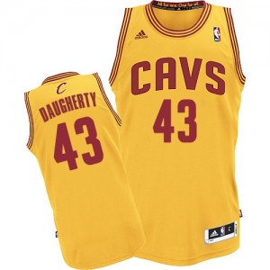 Maillot NBA Swingman Brad Daugherty #43 Cleveland Cavaliers Alternate Or - Homme